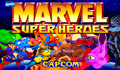 Marvel Super Heroes screenshot 4 for Sega Saturn